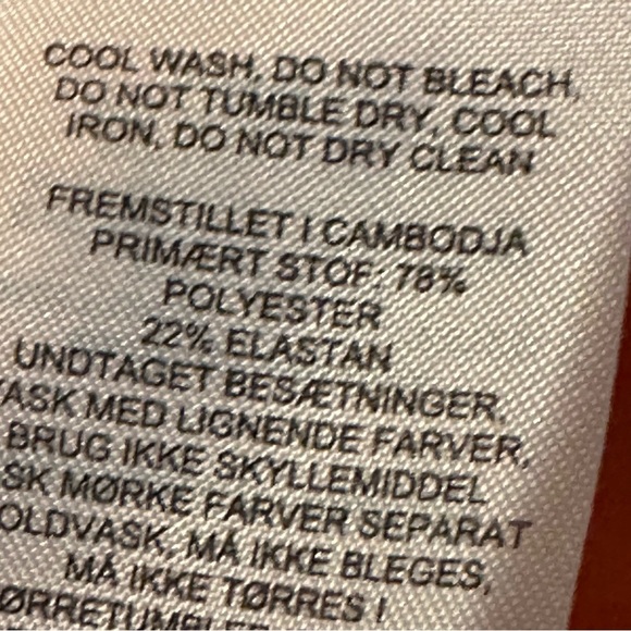 GYMSHARK Athletic Workout Leggings Orange Women’s Size Small 27” Inseam - Picture 9 of 11